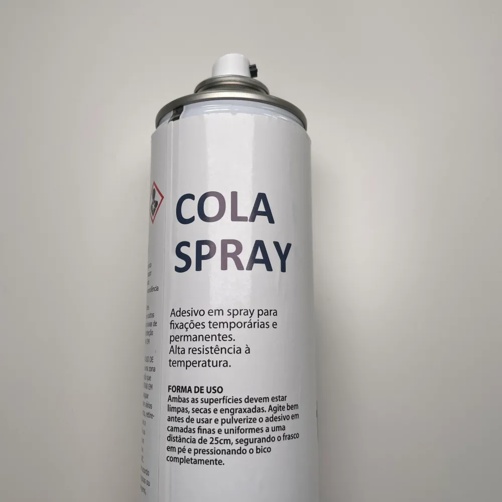Spray liimaa verhoilulle | Korkea lämmönkestävyys 500 ml