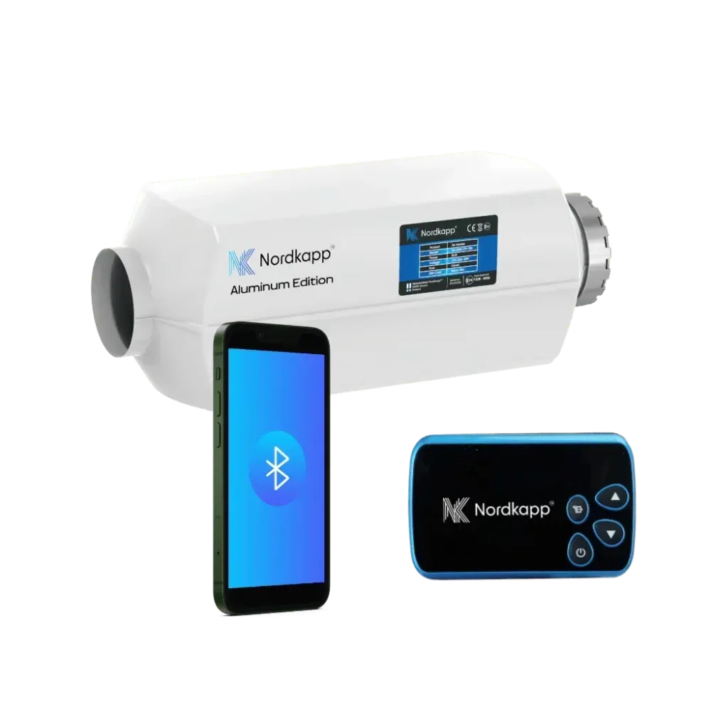 Air Bluetooth Diesel-ilmalämmitin 2kW, 5kW & 8kW 12V/24V Nordkapp®