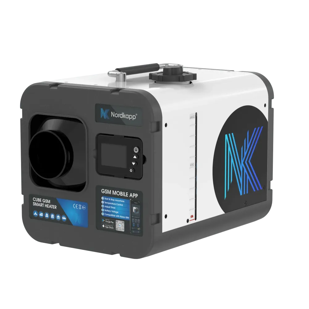 Cube GSM 4G/5G 5 kW & 8 kW diesel-ilmalämmitin Nordkapp®