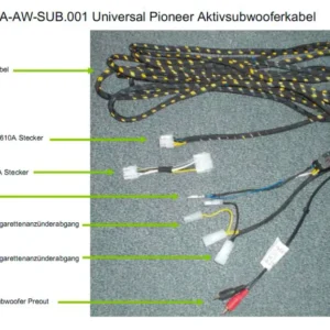 Pioneer CA-AW-SUB.001 Kaapelisarja Aktiivisubwooferille