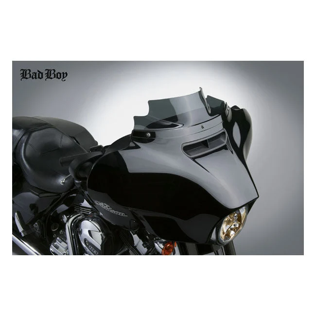 NC Bad Boy 4" tuulilasi Tumma FLHT, FLHX 14-21 NC Bad Boy 4" tuulilasi Tumma FLHT, FLHX 14-21