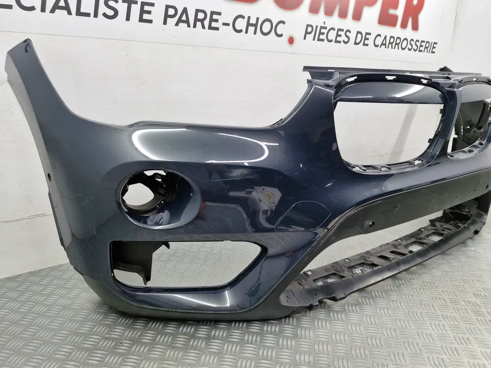 Etupuskuri BMW X1 (F48) Vaihe 1 (09/2015–03/2020) – Alkuperäinen käytetty osa tutkien ja pysäköintiavustimen kanssa