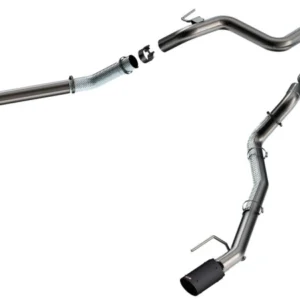 Borla 24-25 Ford Ranger Raptor 2.75in Tail Pipe Kit 4in Tip - Carbon Fiber Black Anodized