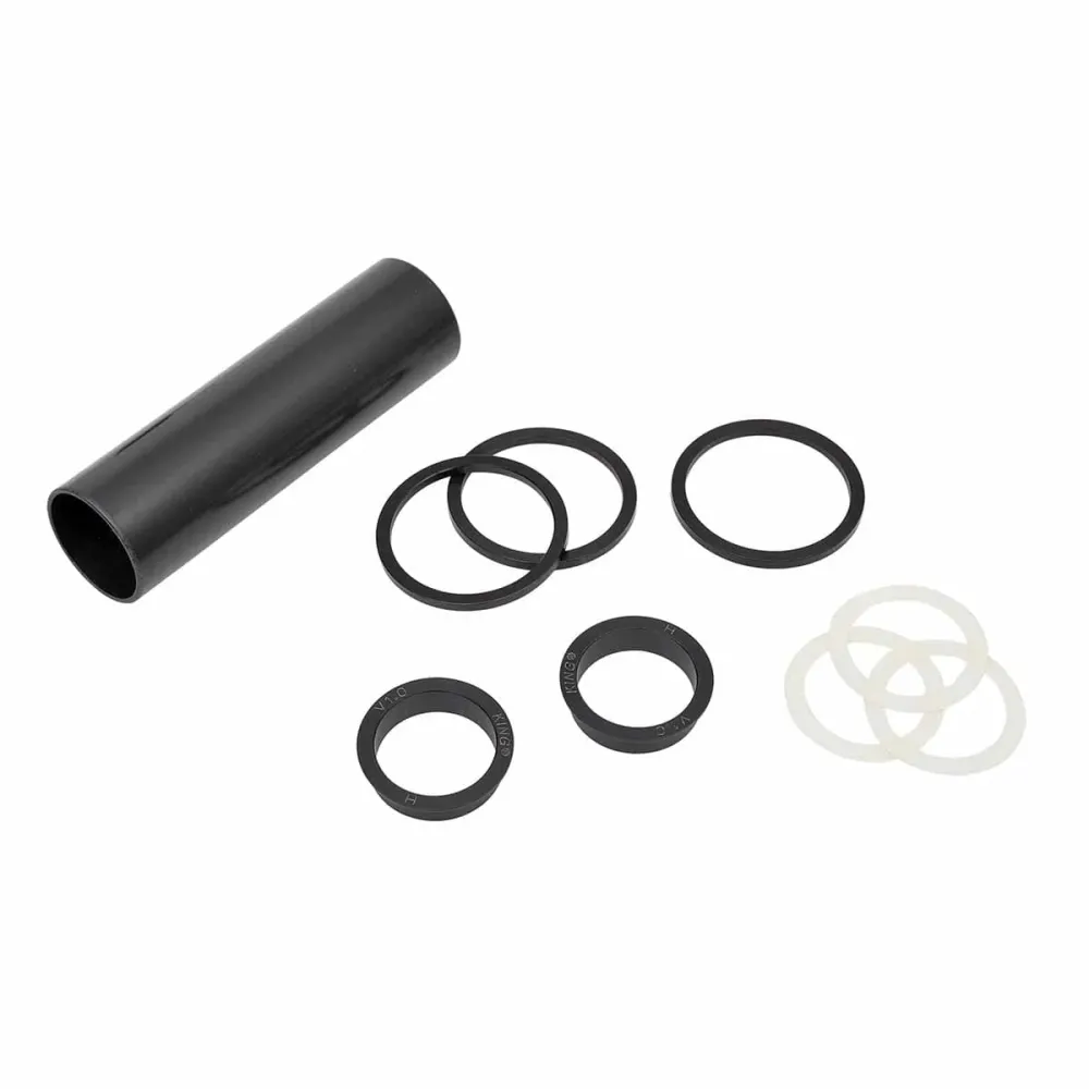 CHRIS KING KIT kampiakselin sovitin #16 THREADFIT 24 > BSA 100 mm 24 mm akseli Musta