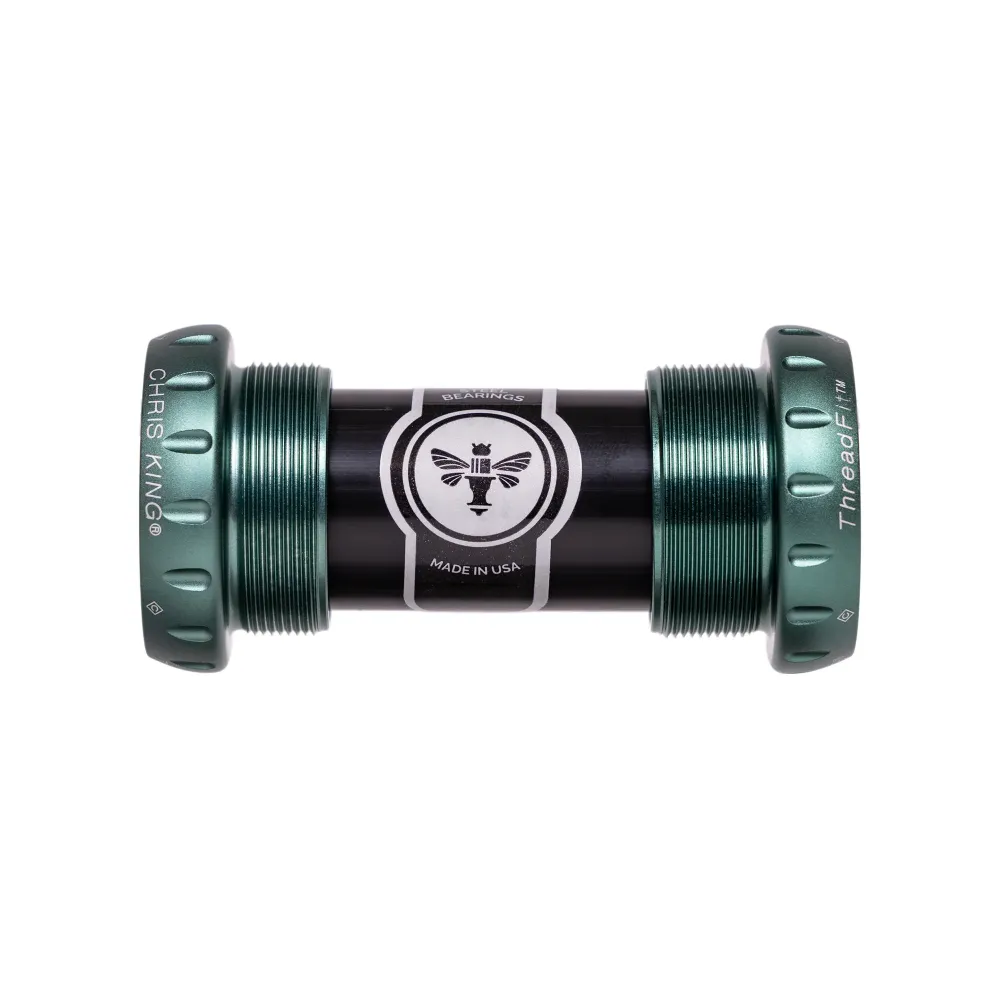 CHRIS KING ThreadFit 24 68/73mm vihreä kampiakseli