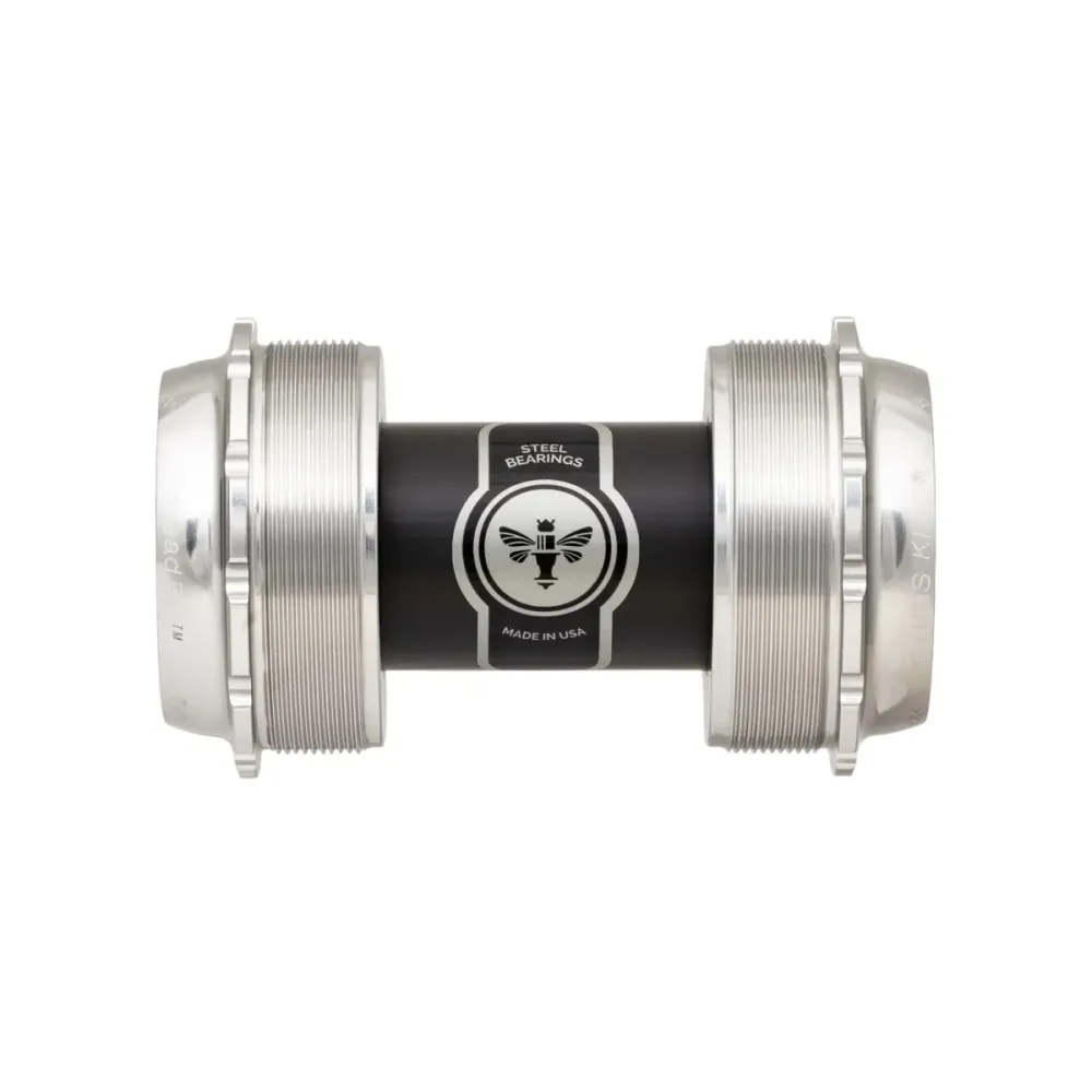 CHRIS KING ThreadFit T47 24X 68/73mm Silver kampiakseli