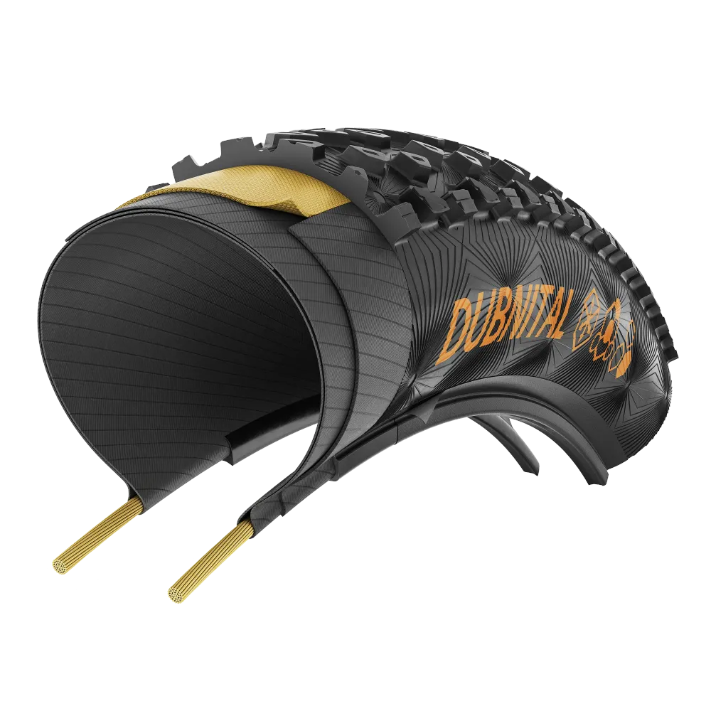 CONTINENTAL DUBNITAL Trail Grip 29x2.40 Tubeless Ready Pehmeä ruskea rengas