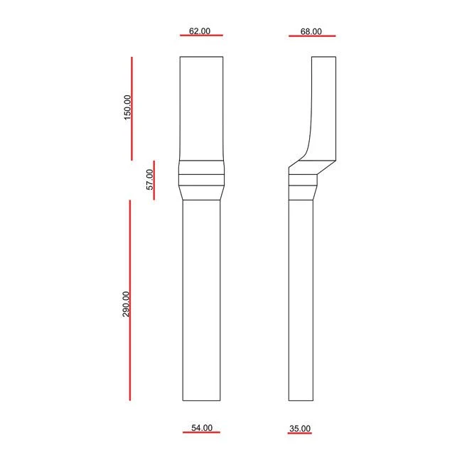 C-Racer Universal haarukkasuojat No2
