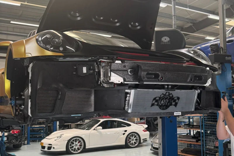 CSF 2019+ 992.1/992.2 Porsche 911(3.0LT Base/T/S/4/4S/GTS/4 GTS) High Perf Center Aluminum Radiator