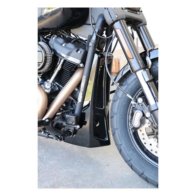 Cult-Werk Bug Spoiler Custom Kiiltävä musta Softail 18-22