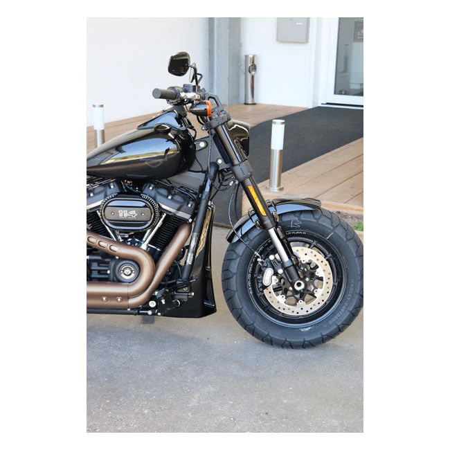 Cult-Werk Bug Spoiler Custom Kiiltävä musta Softail 18-22