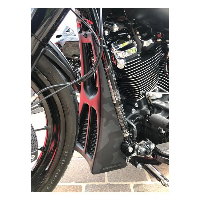 Cult-Werk Bug Spoiler Custom Kiiltävä musta Touring 17-22
