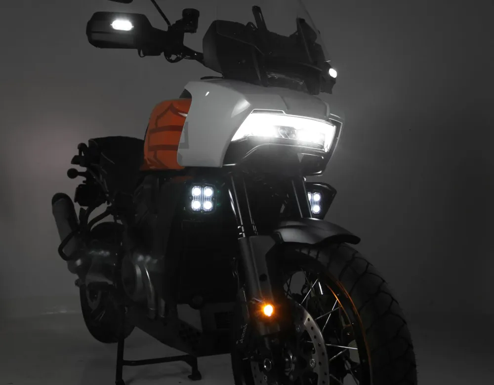 Alempi ajovalokiinnitys - Harley-Davidson Pan America 1250 DENALI Electronics