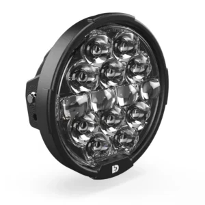 D14 Destroyer LED-moottoripyörän ajovalo - Yleismalli 6,75" pyöreä DENALI Electronics