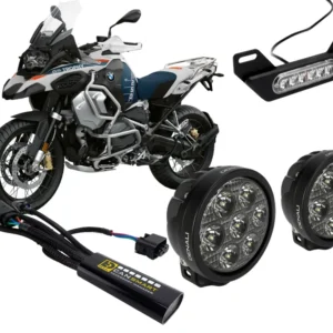 DENALI D7, B6 & Cansmart™ valaisinpaketti BMW R1250GS, GSA, RT, RS, R ja useimpiin R1200 malleihin DENALI Electronics