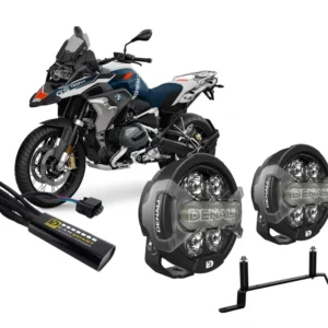 DENALI D7 PRO CANsmart™ -paketti sopii BMW R1250GS '19-'23 & R1200GS '13-'18 -malleihin DENALI Electronics