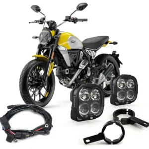 DL4 Perusvalaistuspaketti - Ducati Scrambler 800 2015+ / 1100 2018-2024 DENALI ELECTRONICS