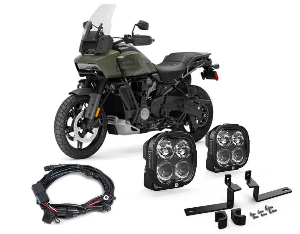 DL4 Perusvalaistuspaketti - Harley Davidson Pan America 1250 2021+ DENALI ELECTRONICS