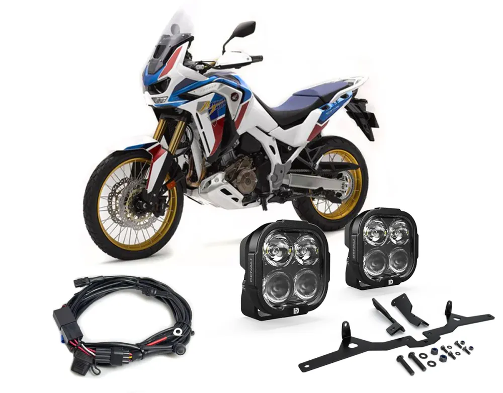 DL4 Perusvalaistuspaketti - Honda Africa Twin 1100 Adventure Sports ES 2020+ DENALI ELECTRONICS