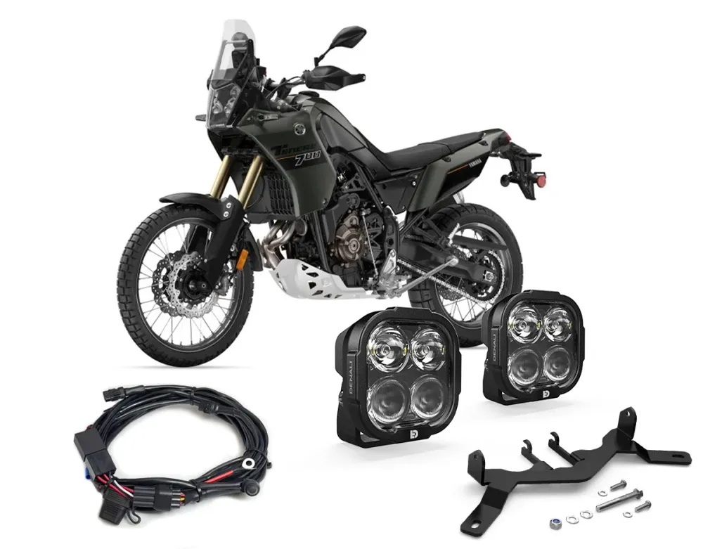 DL4 Perusvalaistuspaketti - Yamaha Tenere 700 2019-2024 DENALI ELECTRONICS