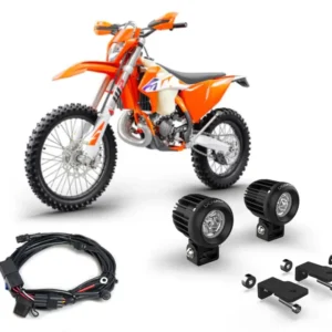 D2 Perusvalaistuspaketti - KTM EXC 2017-2023 DENALI ELECTRONICS