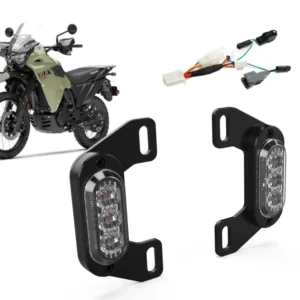 Plug & Play Taka T3 suuntavilkun rekisterikilpisarja Kawasaki KLR650 DENALI Electronics