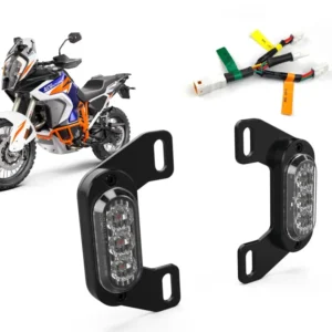 Plug & Play Taka T3 suuntavilkun rekisterikilpisarja KTM 1290 Adventurelle DENALI Electronics