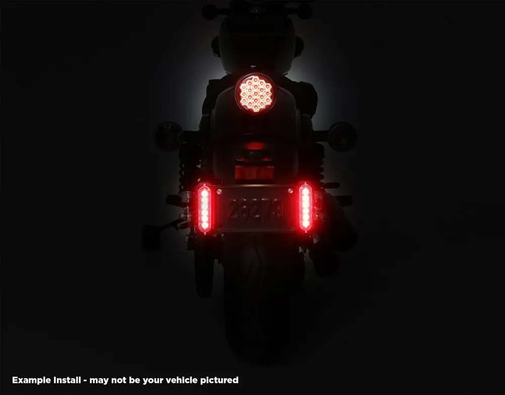 Plug-&-Play B6-jarruvalo Kawasaki KLR650:lle DENALI Electronics