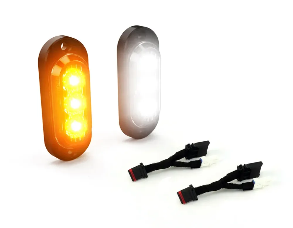 Plug-&-Play T3 suuntavilkun käsisuojasarja Harley-Davidson Pan America 1250:lle DENALI Electronics