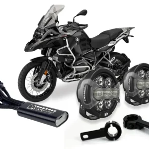 D7 Pro Premium -valosarja törmäyspalkkikiinnikkeillä - BMW R1200 GS 2004-2012 / GSA 2006-2013 / RT 2005-2013 / RS 2006-201...