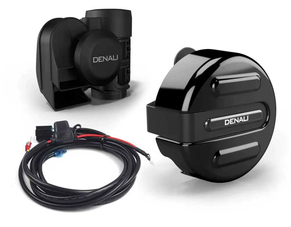 SoundBomb™ V-Twin Dual-Tone -ilmatorvi kannella DENALI Electronics