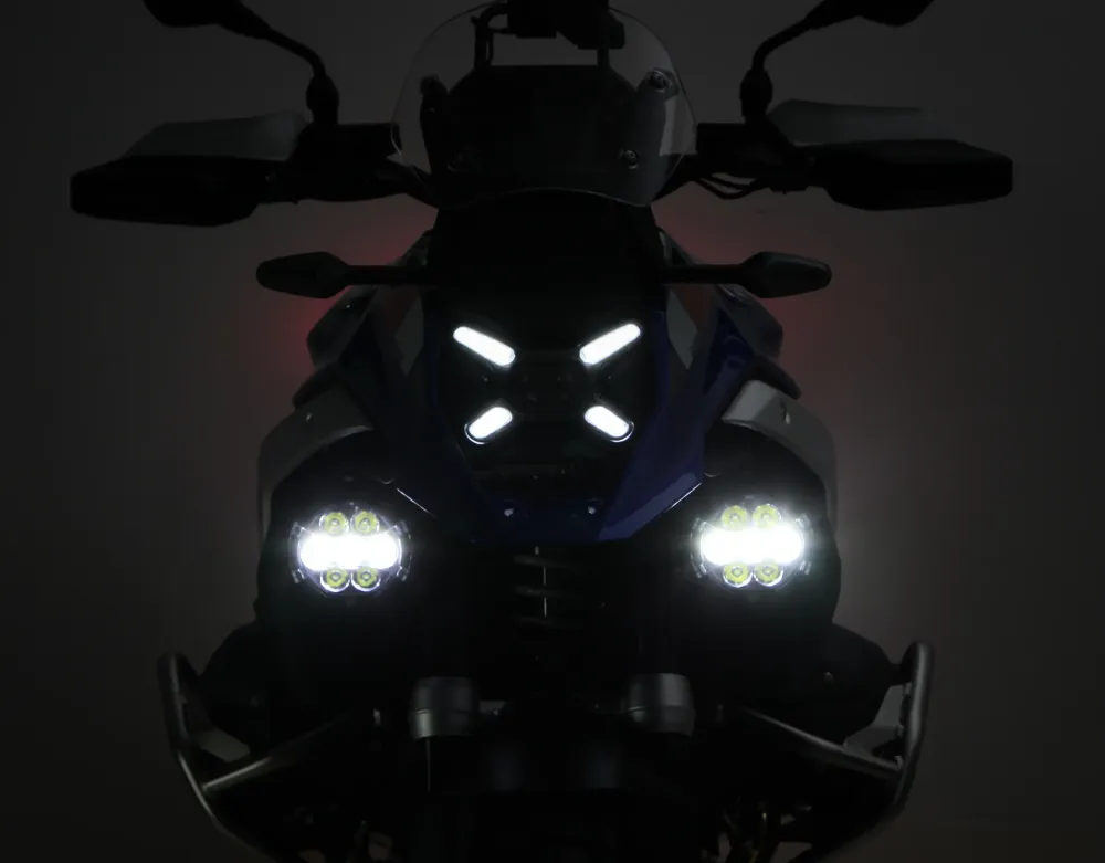 Ylempi ajovalokiinnitys - BMW R1300GS DENALI Electronics