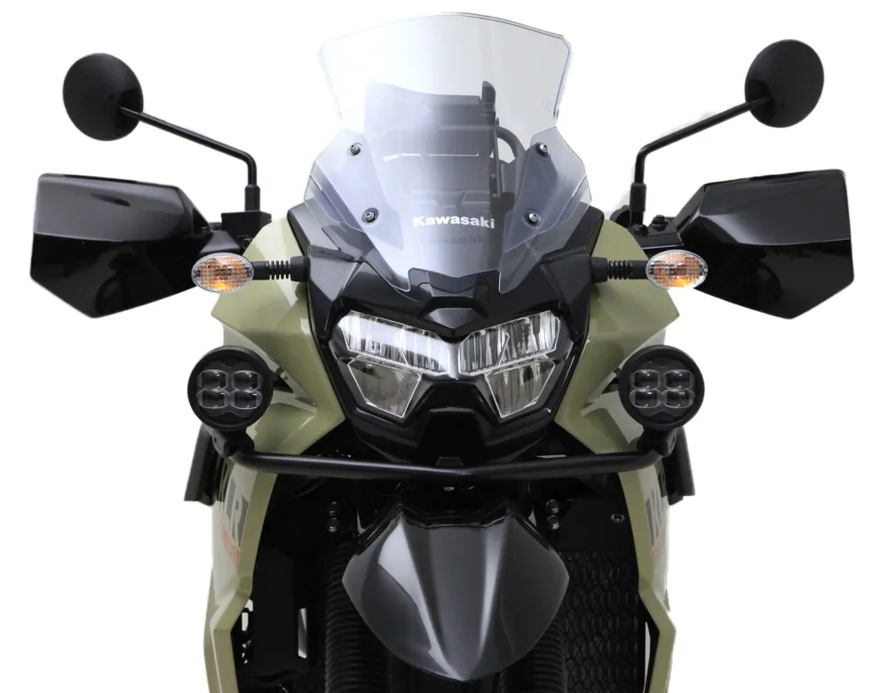 Ylempi törmäystangon ajovaloteline - Kawasaki KLR650 DENALI Electronics