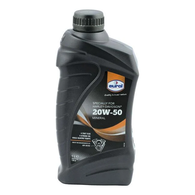 Eurol Moottoriöljy Mineral Harley 20W-50 1L