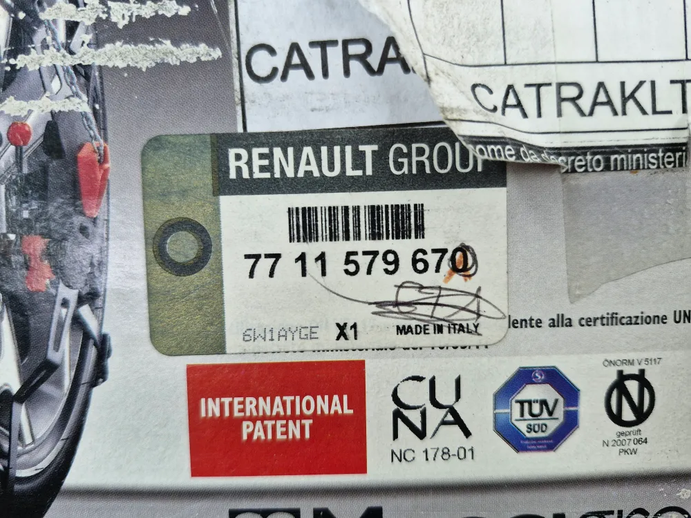 Lumiketjut MAGGI TRAKLT52 Special 4x4 nopea asennus UUSI FRANCE BUMPER