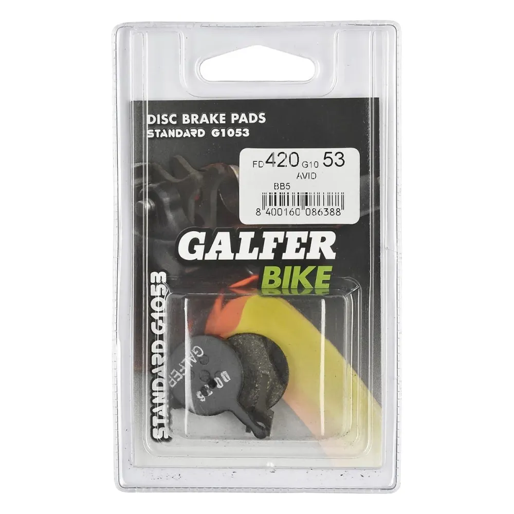 GALFER PERFORMANCE Avid BB5 Puolimetalliset sisäkkeet