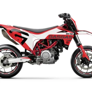 GASGAS SM 700 GRAFIIKAT - "Torque" (Valkoinen/Punainen)