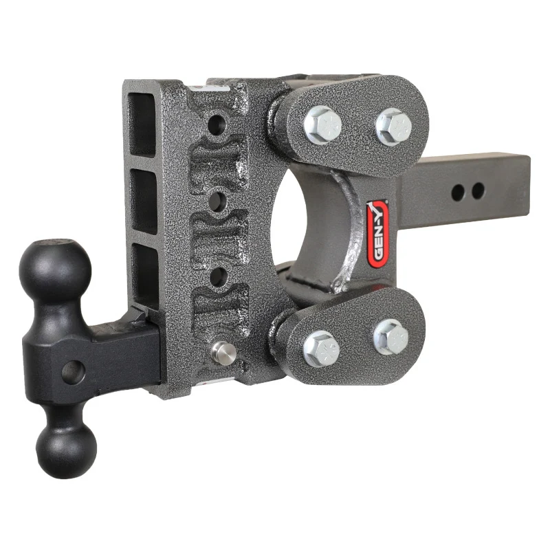 Gen-Y Boss Torsion-Flex 2.5in Shank 5in Drop 1.7K TW 16K Hitch w/GH-051 Dual-Ball