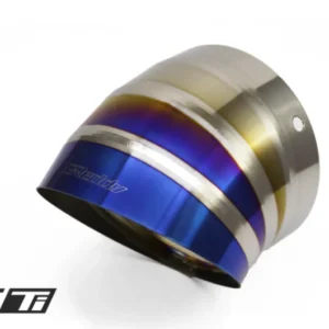 GReddy Burnt Titanium Turndown Tip 115mm Diameter 150mm Length ( Revolution RS / RS-TI / RS-Race)