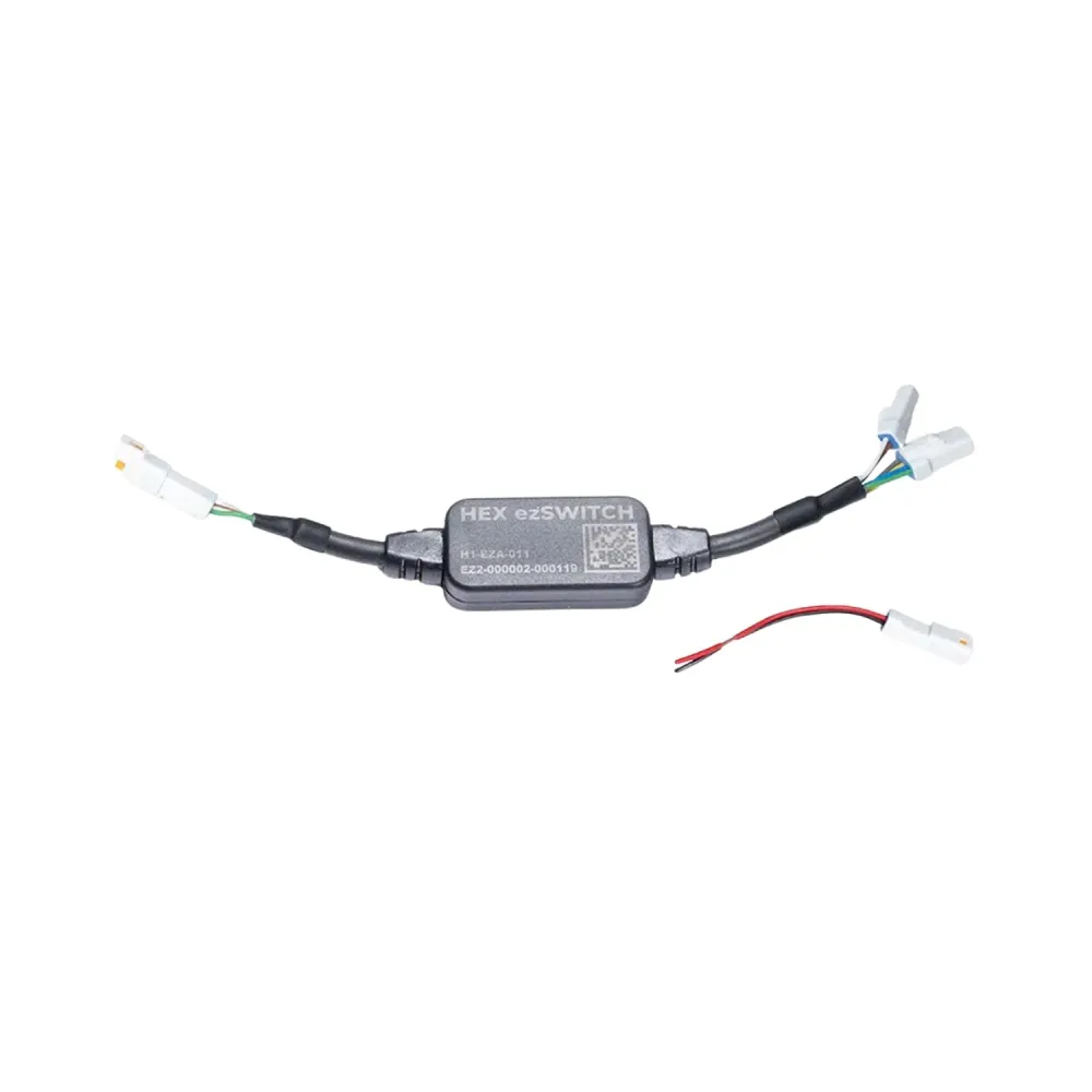 CANsmart ezSWITCH -sarja vihreällä LED-valolla, Hexiltä Hexcode (GS911 & ezCAN)