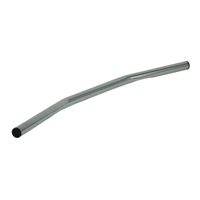 Highway Hawk 1" Drag Bar ohjaustanko uritettu Chrome