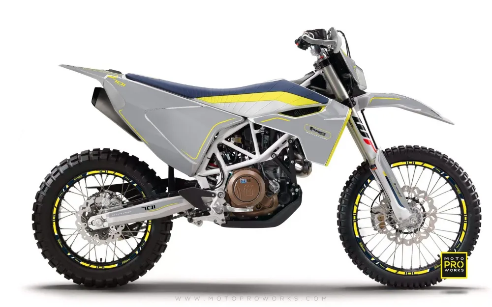 Husqvarna 701 Enduro Grafiikat - "ARROW" (Pohjamaali)