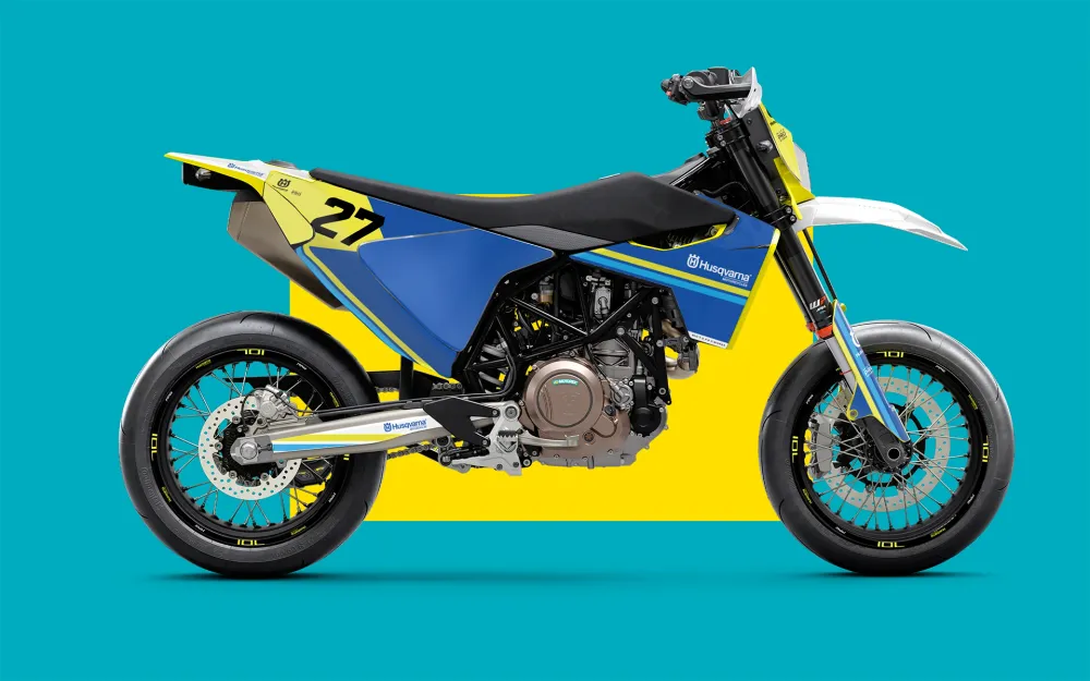 Husqvarna 701 Enduro GRAFIIKAT - "Duoline" (Sininen)