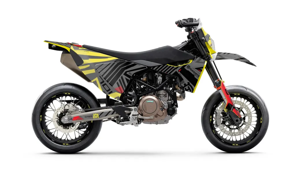 Husqvarna 701 Enduro GRAFIIKAT - "Edgerunner" (Keltainen/Punainen)