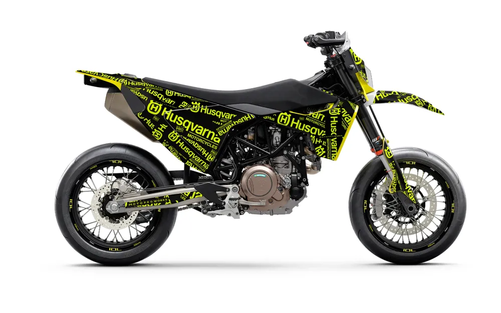 Husqvarna 701 Enduro GRAFIIKAT - "Prototype" (Keltainen Fluo Edition)