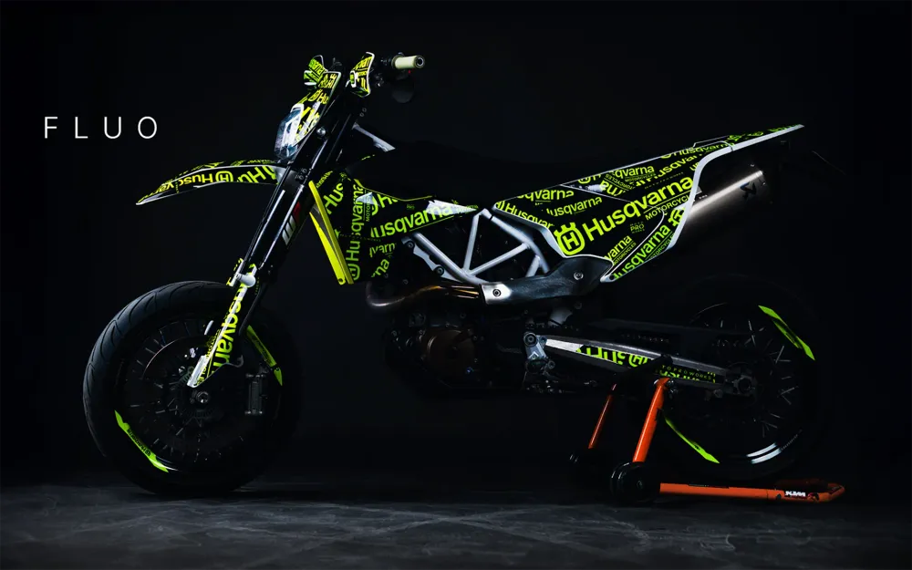 Husqvarna 701 Enduro GRAFIIKAT - "Prototype" (Keltainen Fluo Edition)