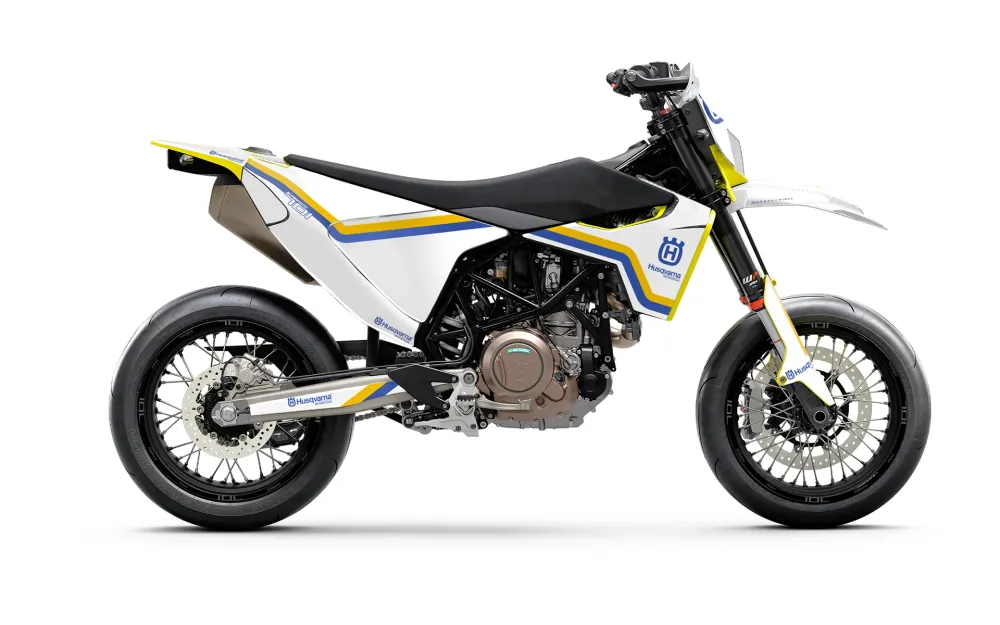 Husqvarna 701 Enduro GRAFIIKAT - "Regal" (Valkoinen)