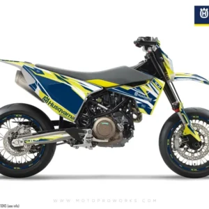 Husqvarna 701 Enduro Grafiikat - "Ripple" (Sininen)