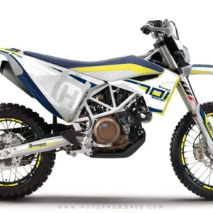 Husqvarna 701 Enduro Grafiikat - "SEVENOHTWO" (Valkoinen)