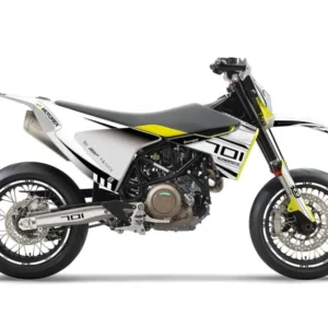 Husqvarna 701 Enduro Grafiikat - "Vortex" (Valkoinen)